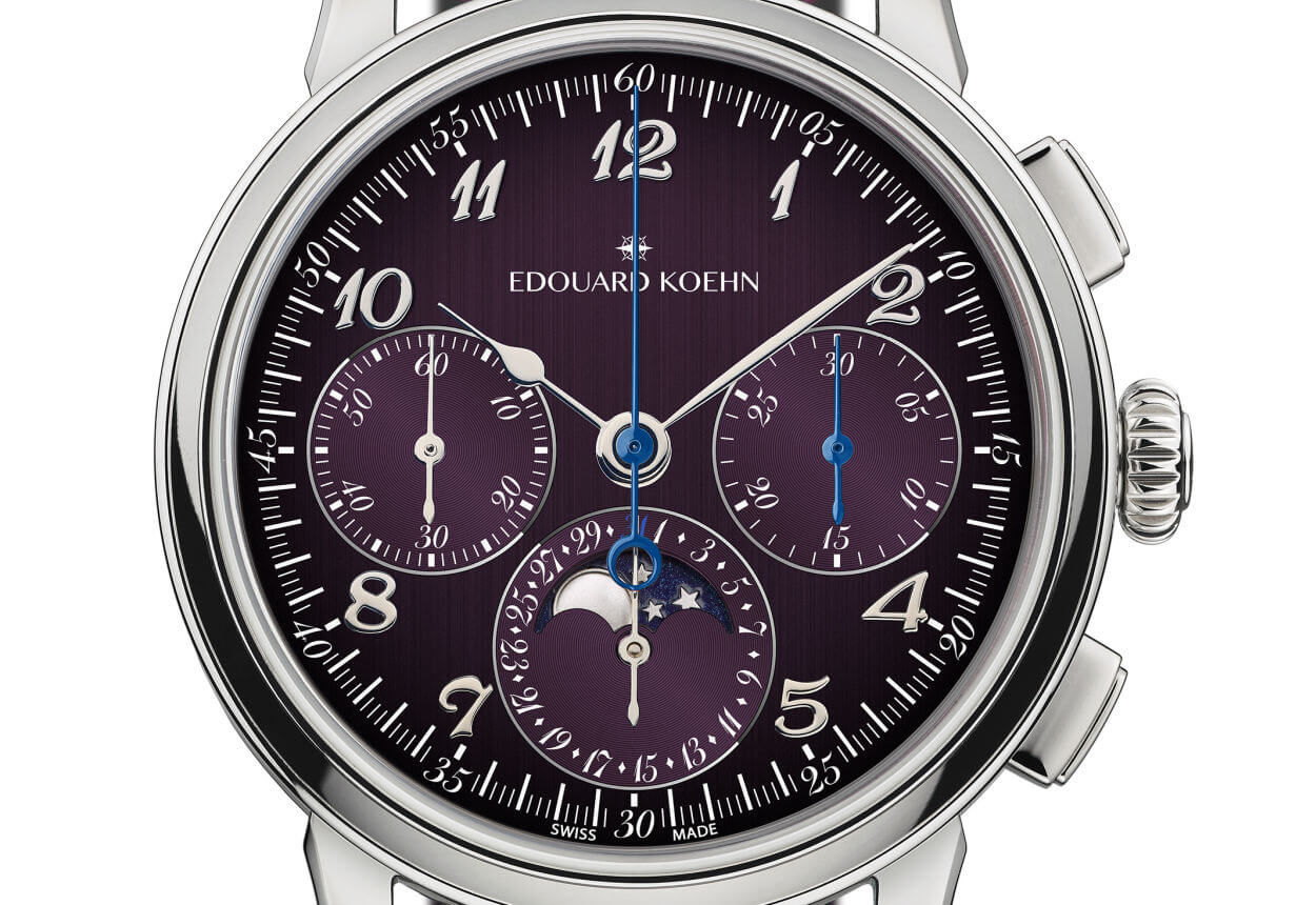 Edouard Koehn Legacy Moonphase "Purple"' : une série ultra-limitée pour les USA