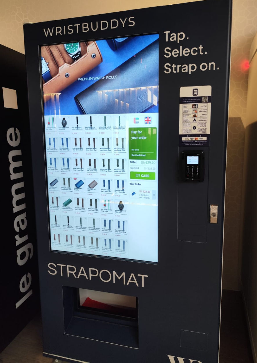 Strapomat : le distributeur automatique de bracelet-montre a-t-il de l'avenir ?