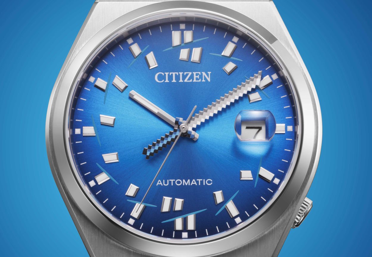 Citizen Tsuyosa x seconde/seconde/ : le temps découpé au katana