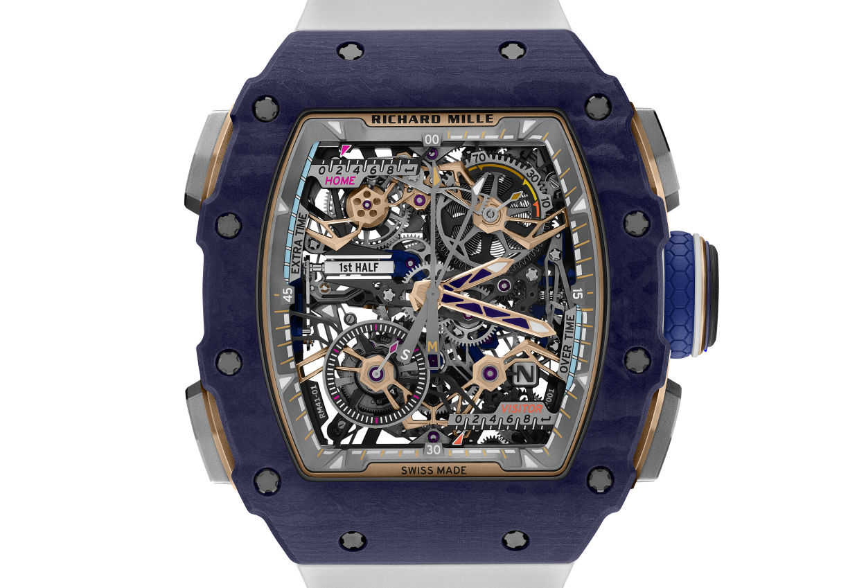 Richard Mille RM 41-01 Tourbillon Soccer : au rythme du temps additionnel