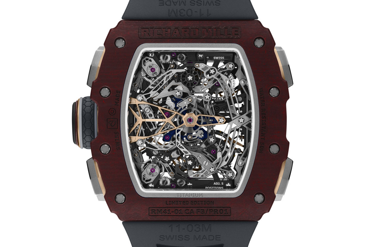 Richard Mille RM 41-01 Tourbillon Soccer : au rythme du temps additionnel