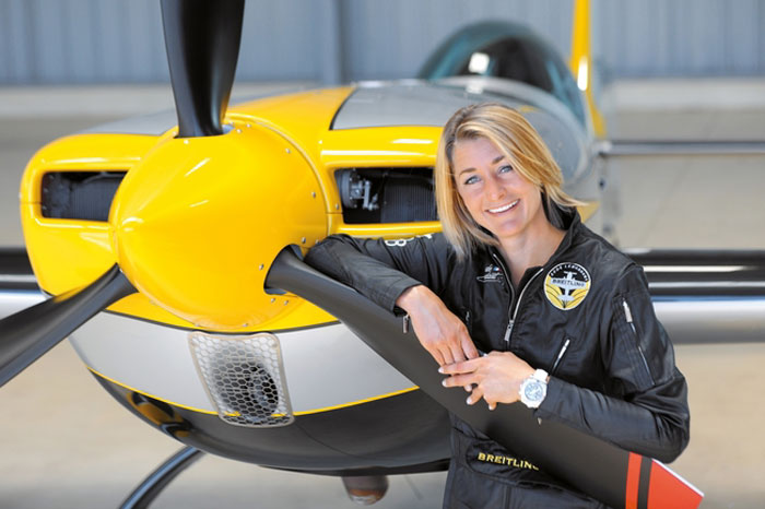 Forges à France Air Expo avec Breitling