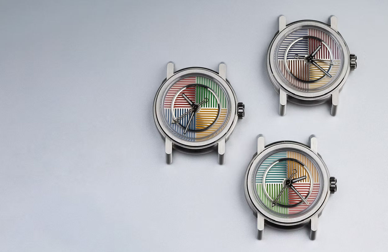 Horizon Spectrum : symétrie et architecture pour un cadran haut en couleur
