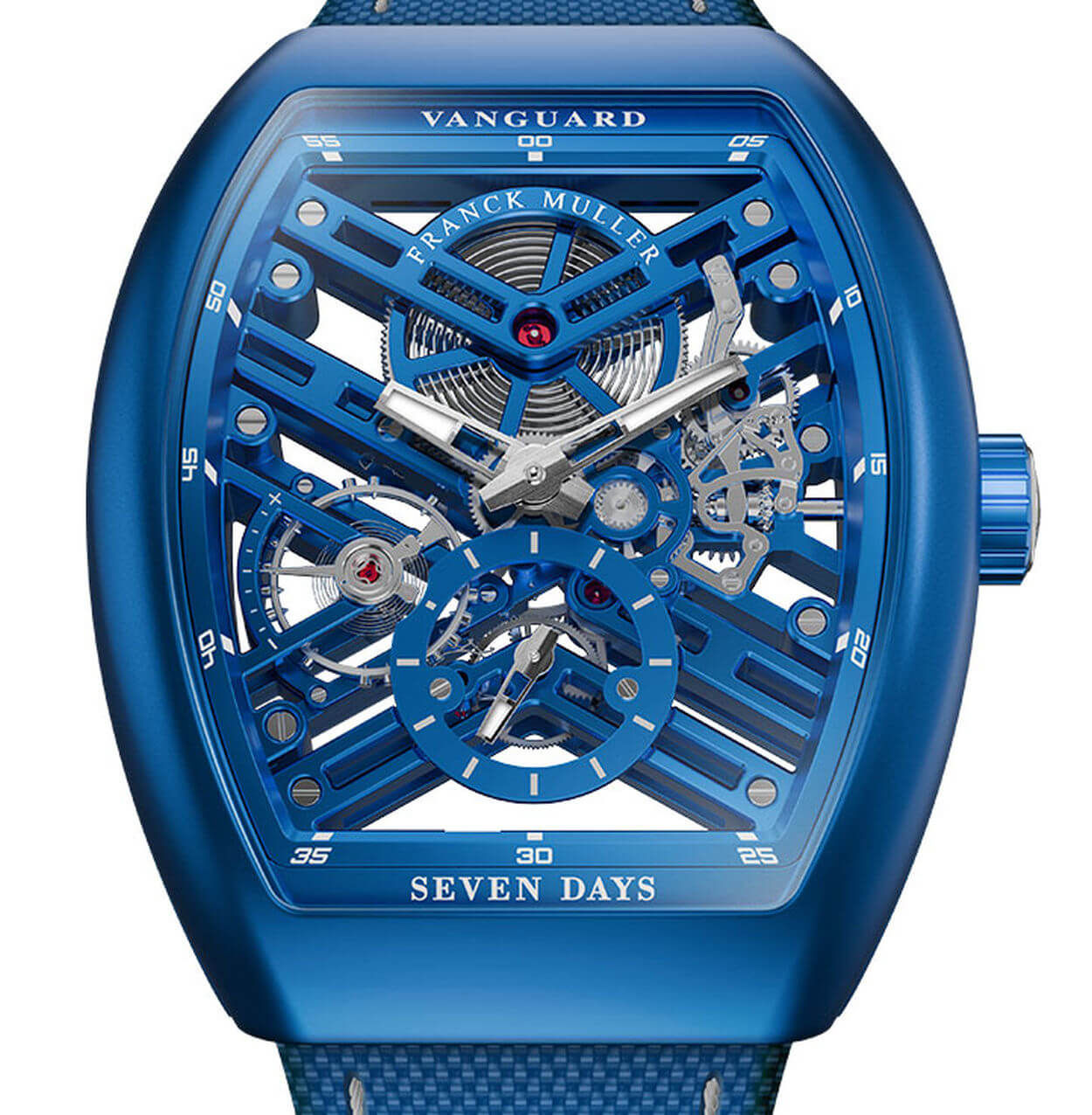 Franck Muller Vanguard Royal Bauxite : le temps de toutes les couleurs