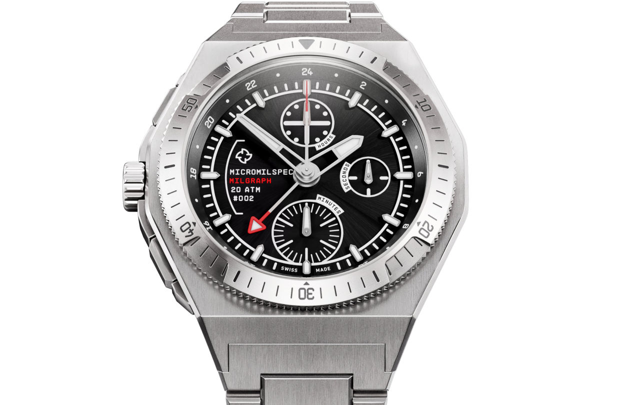 "T5" Milgraph de Micromilspec : un chrono venu d'Oslo