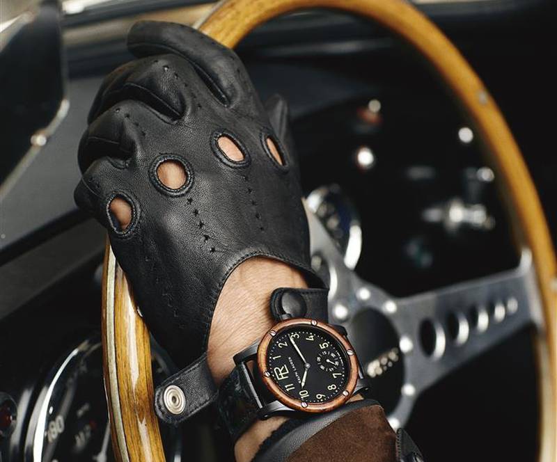 The Ralph Lauren RL Automotive 39 mm in a Bugatti