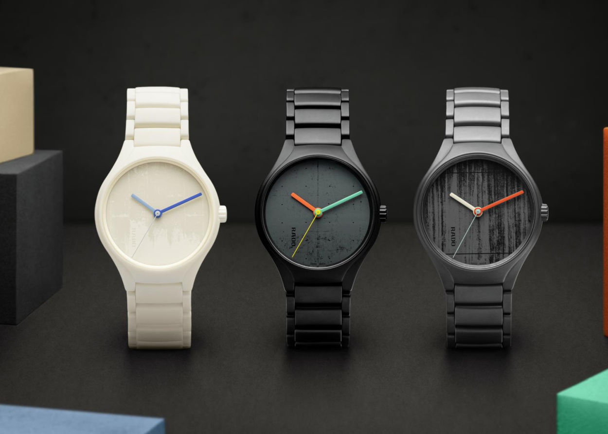 Rado True Round x Les Couleurs Le Corbusier : trois montres "architecturales"