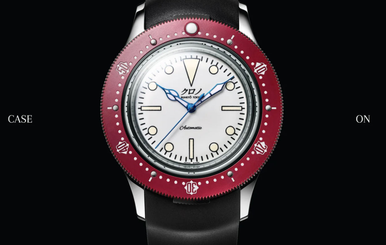 Kurono Tokyo Diver : une montre modulaire (ville et plongée) imaginée par Hajime Asaoka