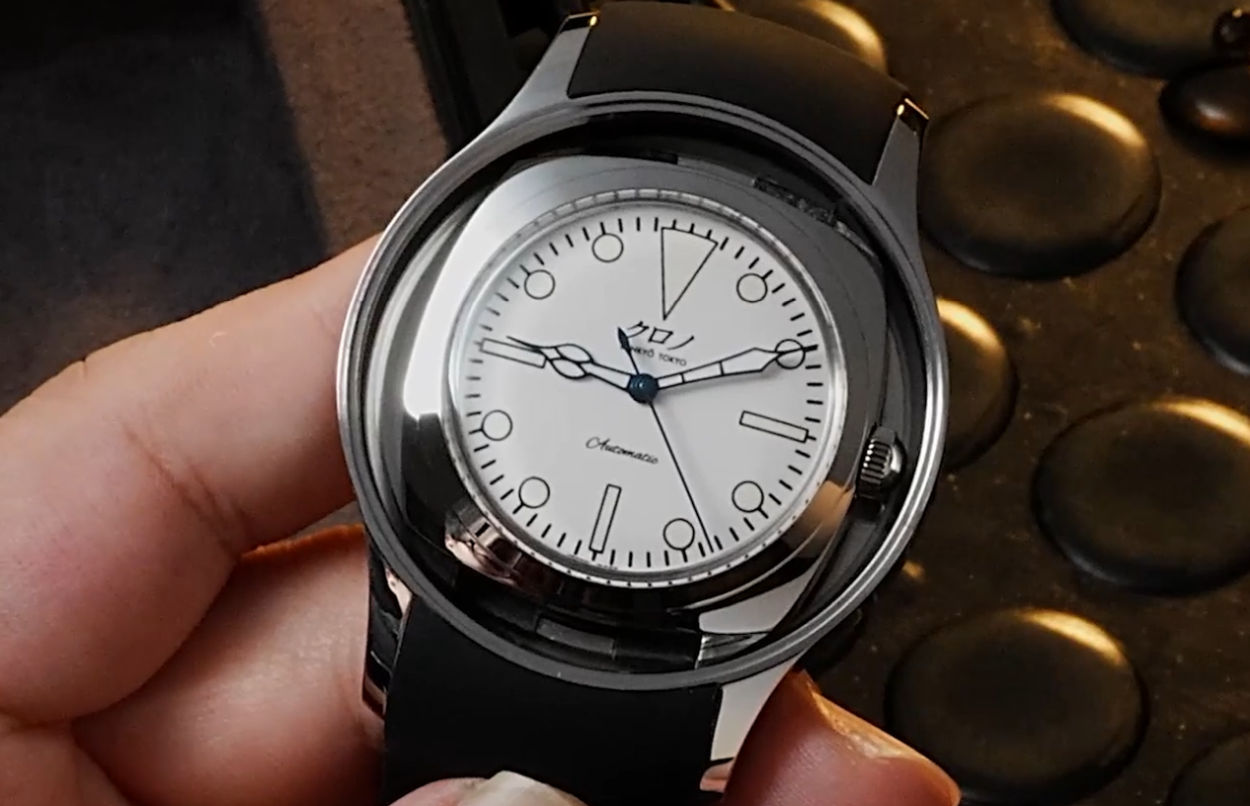 Kurono Tokyo Diver : une montre modulaire (ville et plongée) imaginée par Hajime Asaoka