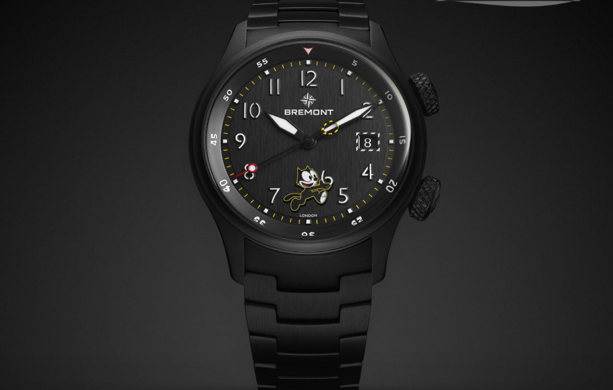Bremont Altitude MB Meteor "Felix the Cat" : "Watch your 6" !
