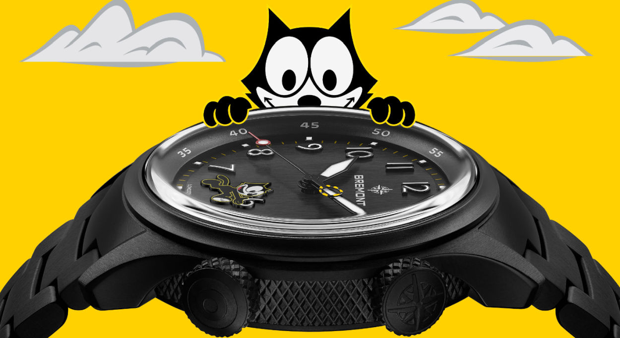 Bremont Altitude MB Meteor "Felix the Cat" : "Watch your 6" !