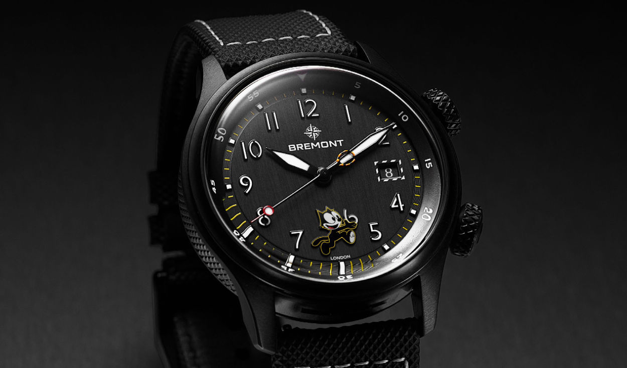 Bremont Altitude MB Meteor "Felix the Cat" : "Watch your 6" !