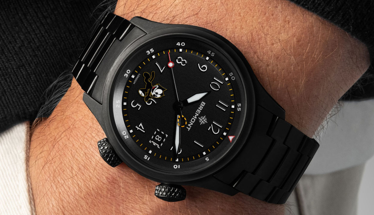 Bremont Altitude MB Meteor "Felix the Cat" : "Watch your 6" !