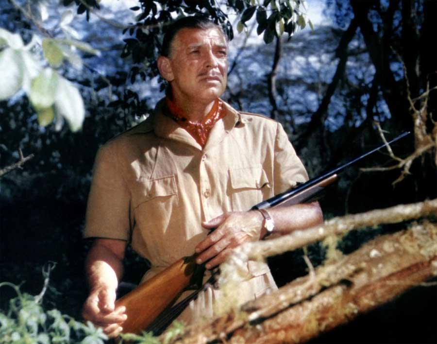 Mogambo : Clark Gable porte une Rolex Oyster Perpetual en or jaune