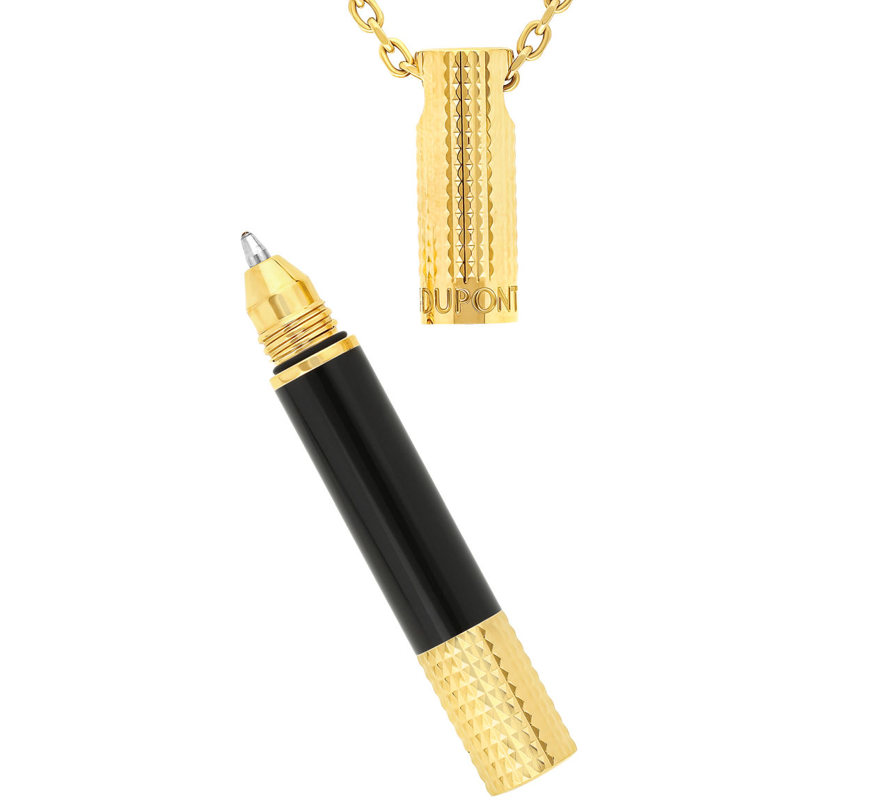 S.T. Dupont collier "mini-pen" : un stylo toujours à portée de main
