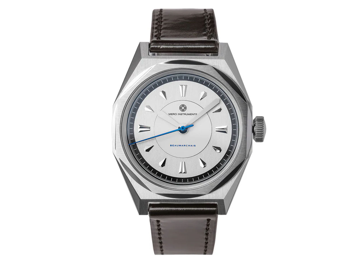 Merci Beaumarchais : une "montre de forme" pour les dix ans de l'horlogerie Merci