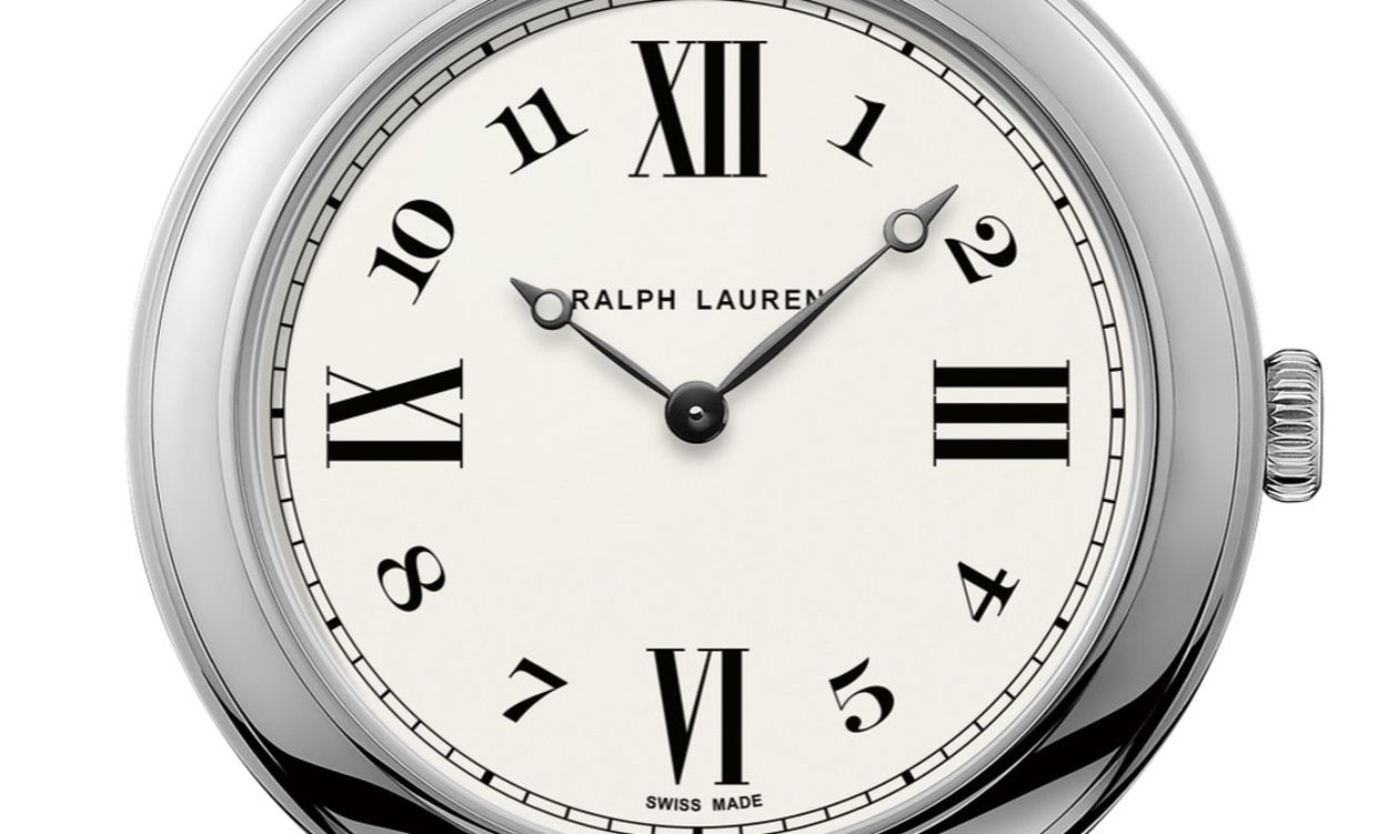 Ralph Lauren 888 : 38 mm, bracelet et boitier acier et calibre quartz