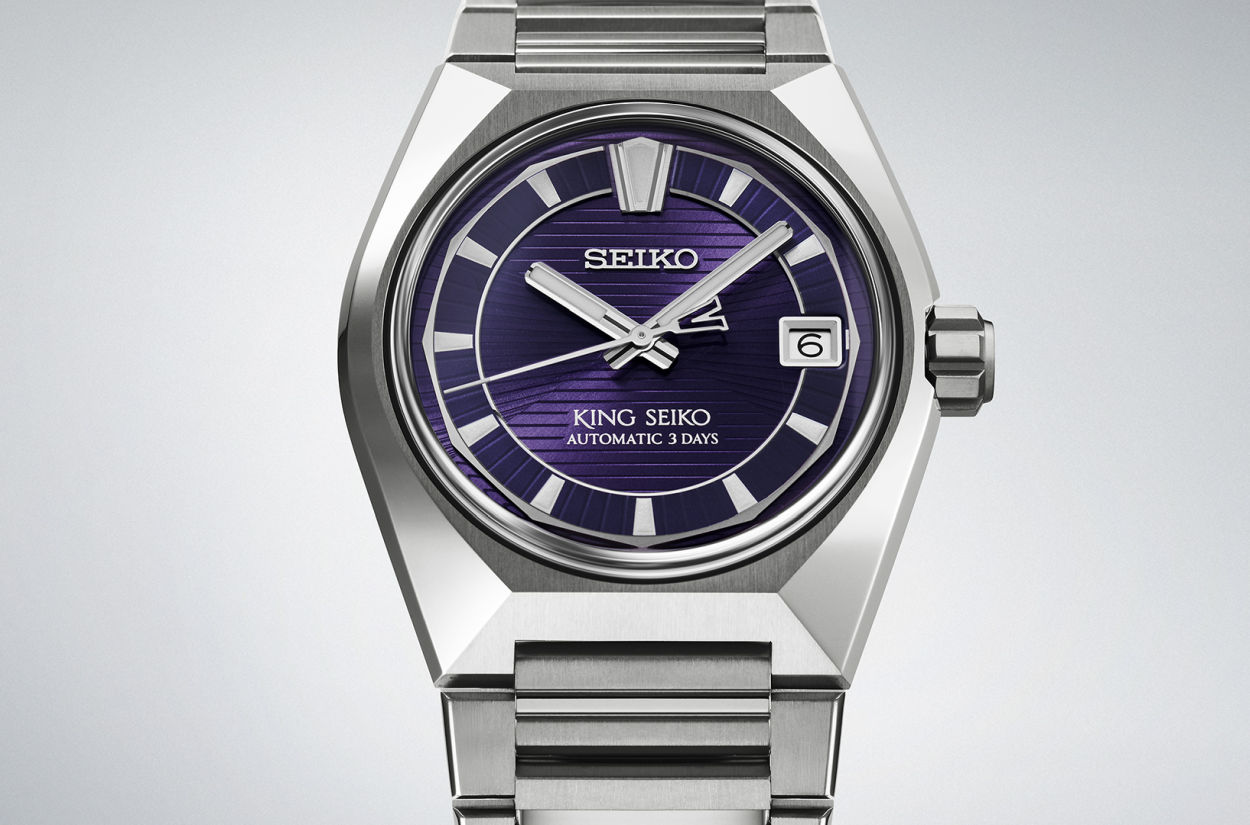King Seiko Vanac : elle revient cette année en trois nouvelles versions en titane