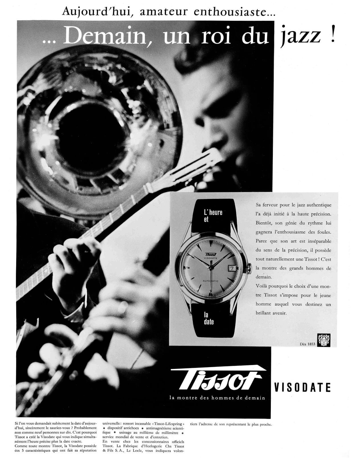 Tissot Visodate : un grand classique de la montre masculine des années 50/60