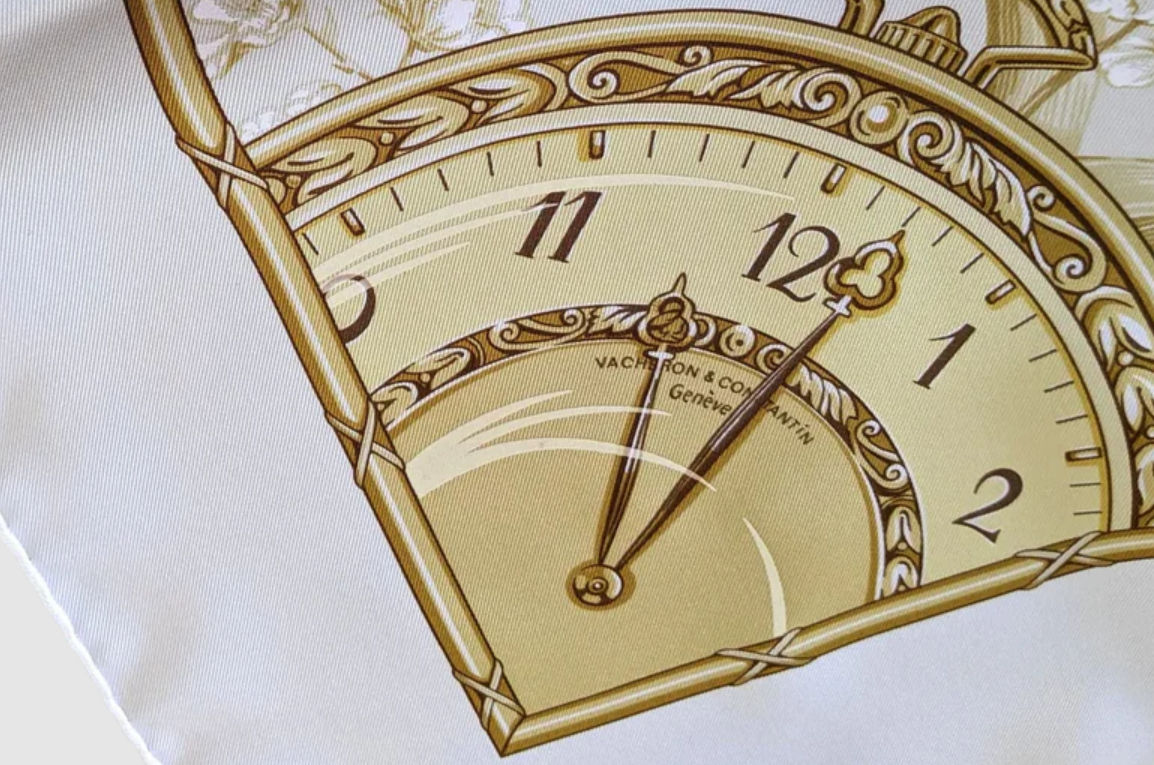 L'instant soie : quand Hermès célébrait les 250 ans de Vacheron Constantin avec un carré !