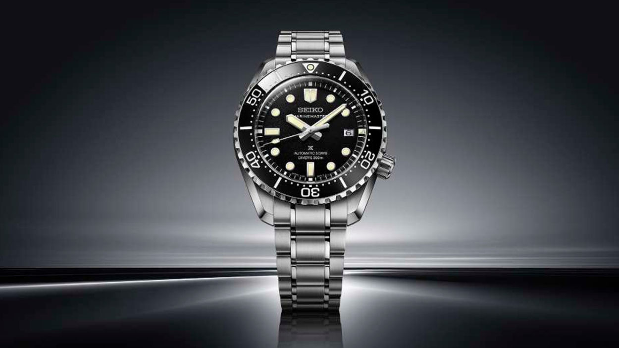 Seiko Prospex Marinemaster : un cadran bleu comme le sillage d'un brise-glace