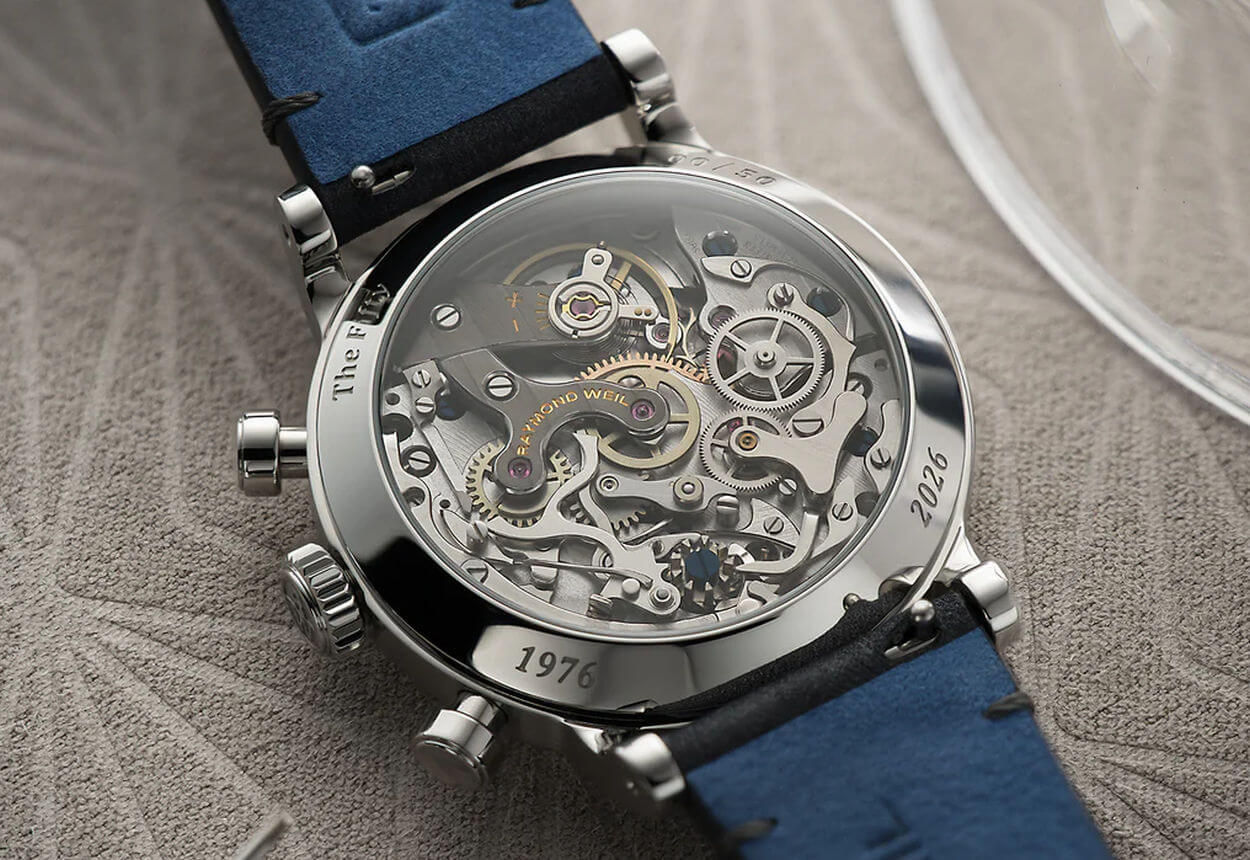 Raymond Weil "The Fifty" : un calibre historique de 1976 pour fêter un demi-siècle d'indépendance