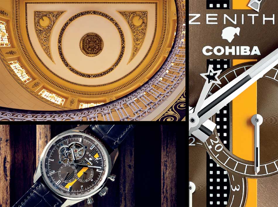 Zenith El Primero Cohiba : volutes de précision