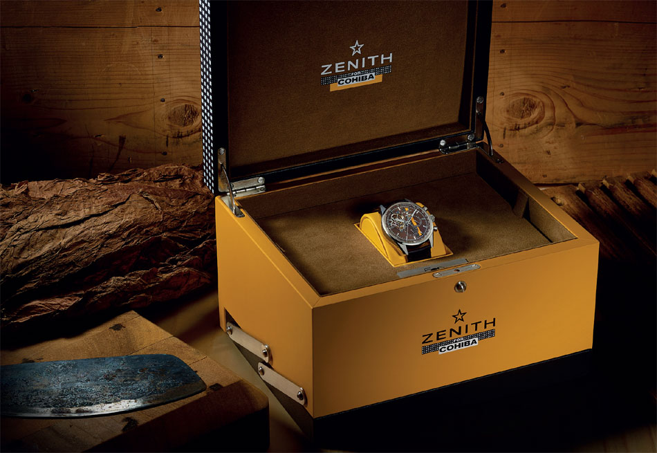 Zenith El Primero Cohiba : volutes de précision