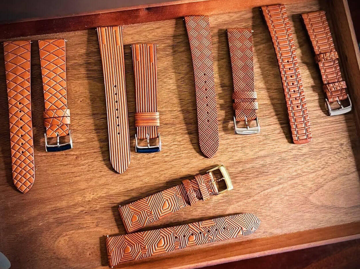 Bracelet-montre Atelier Handdn : quand le guillochage s'invite à votre poignet