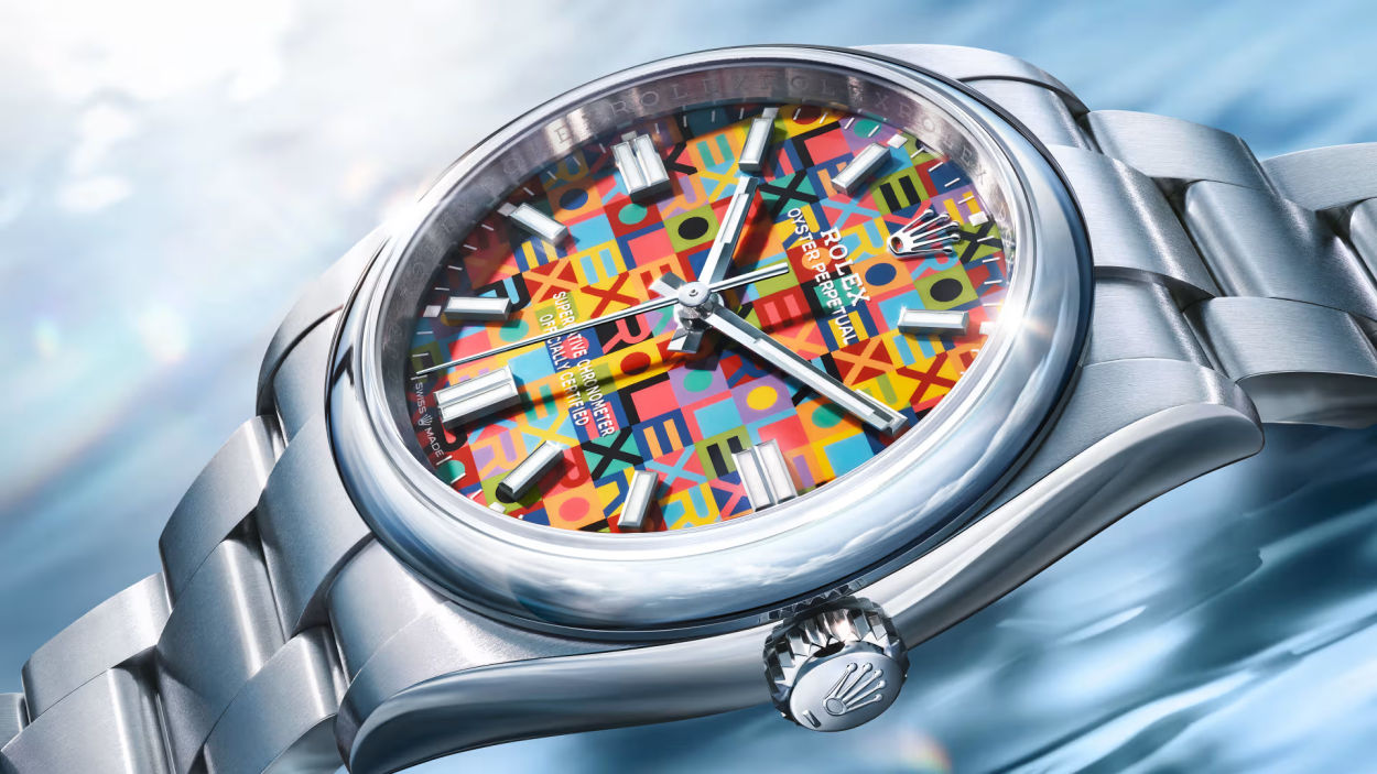 Rolex Oyster Perpetual : une explosion de couleurs !