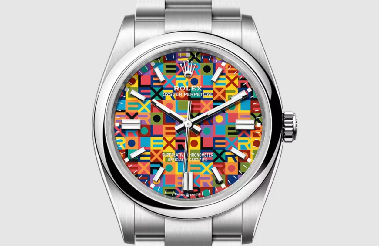 Rolex Oyster Perpetual : une explosion de couleurs !