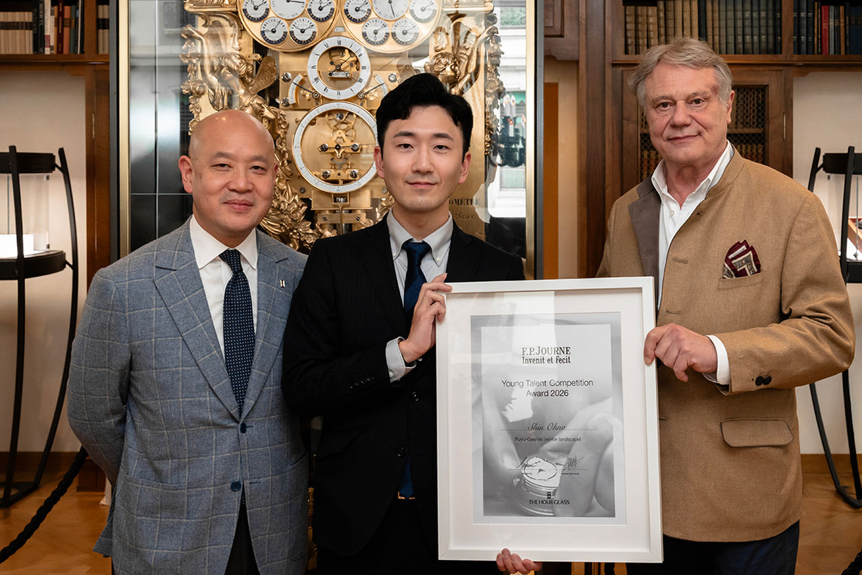 Young Talent Competition F.P.Journe : le lauréat 2026 est l'horloger japonais Shin Ohno