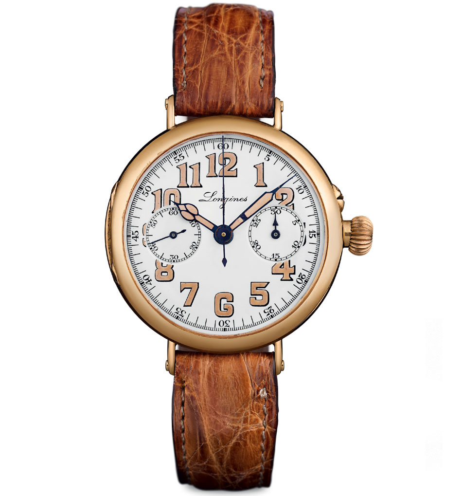 Modèle d'origine, chrono Longines de 1918