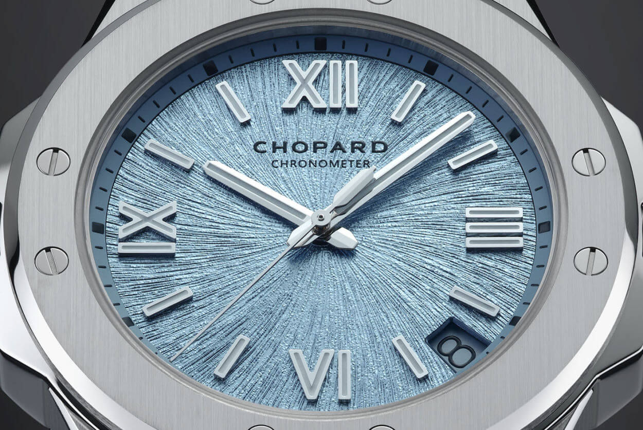 Chopard Alpine Eagle : cadran "Bleu Rhône" pour la protection des aigles