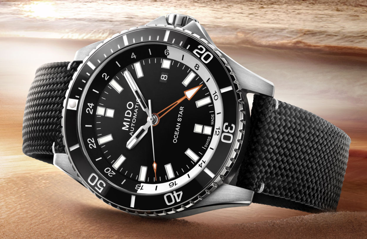 Mido Ocean Star GMT : une voyageuse efficace dans l'entrée de gamme