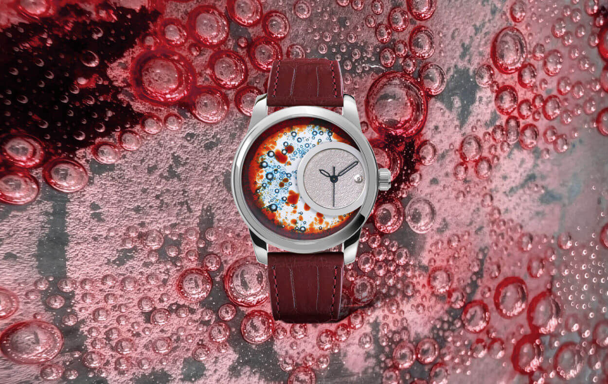 Millésime de Claude Meylan : quand l'horlogerie rencontre le verre en fusion