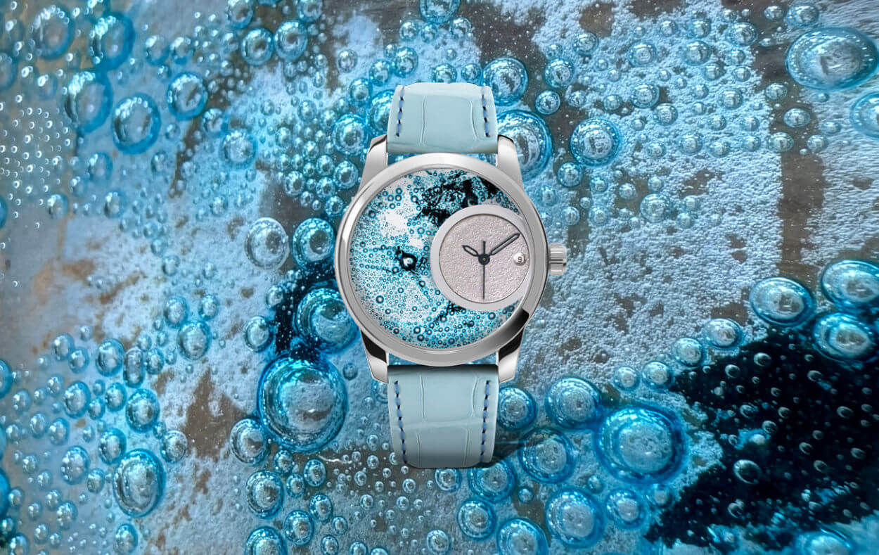 Millésime de Claude Meylan : quand l'horlogerie rencontre le verre en fusion
