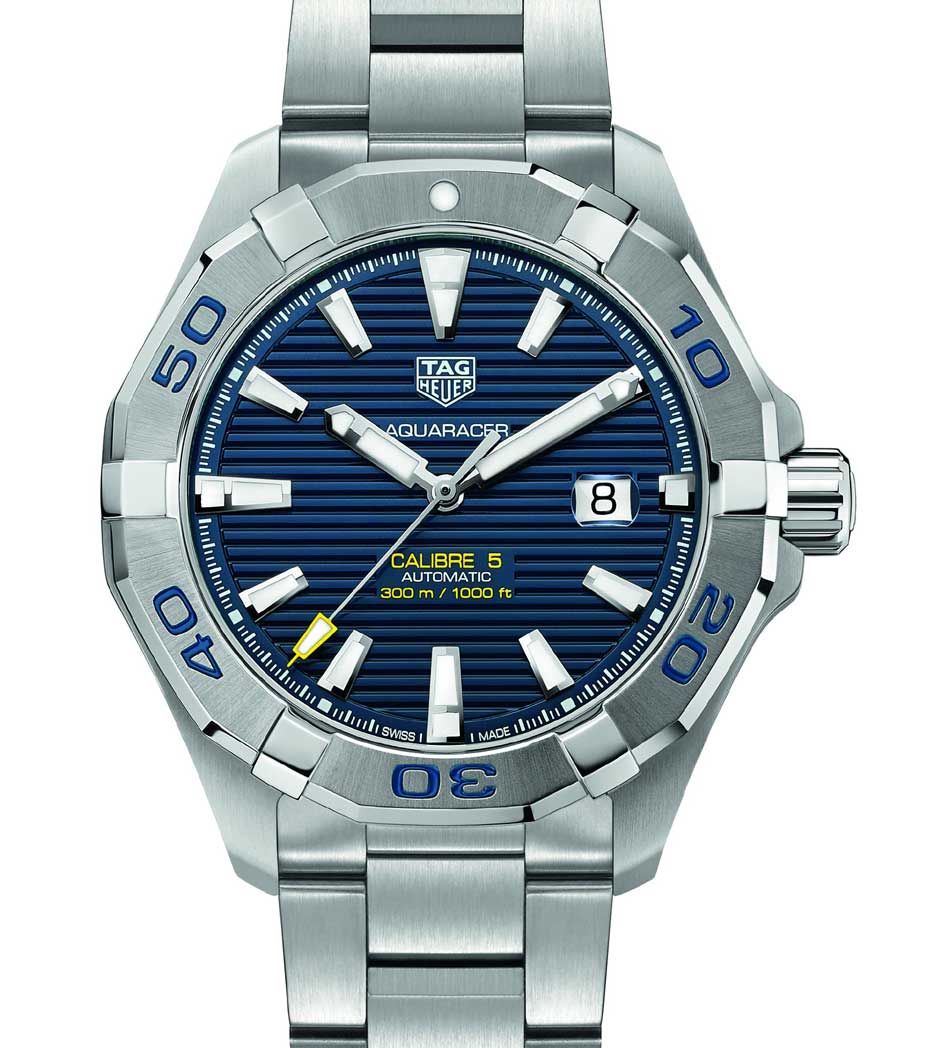 TAG Heuer Aquaracer : plus puissante, plus virile TAG Heuer Aquaracer : plus puissante, plus virile