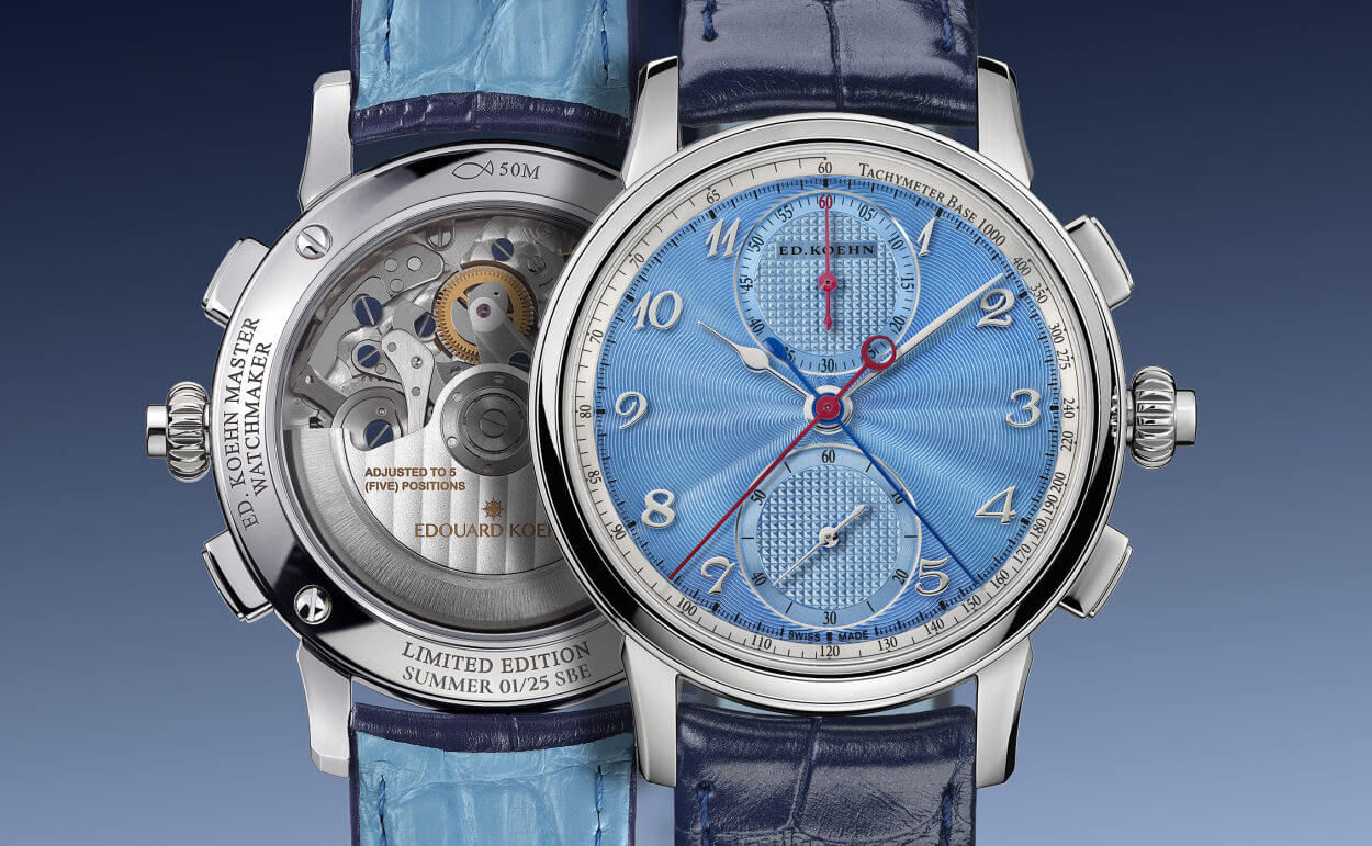 Legacy Chronographe Rattrapante : les quatre saisons selon Edouard Koehn