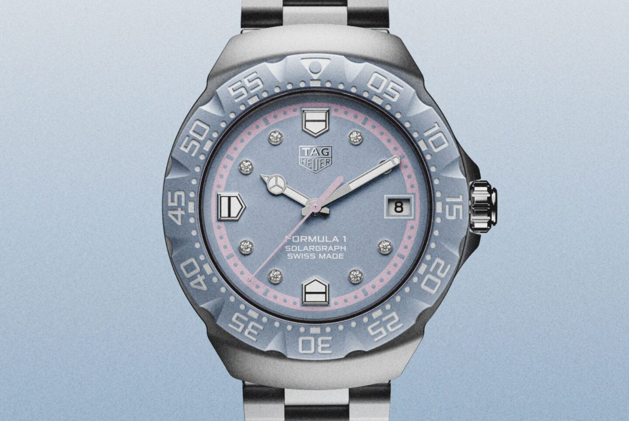 TAG Heuer Formula 1 38mm Solargraph : et pourquoi pas de tons pastels ?