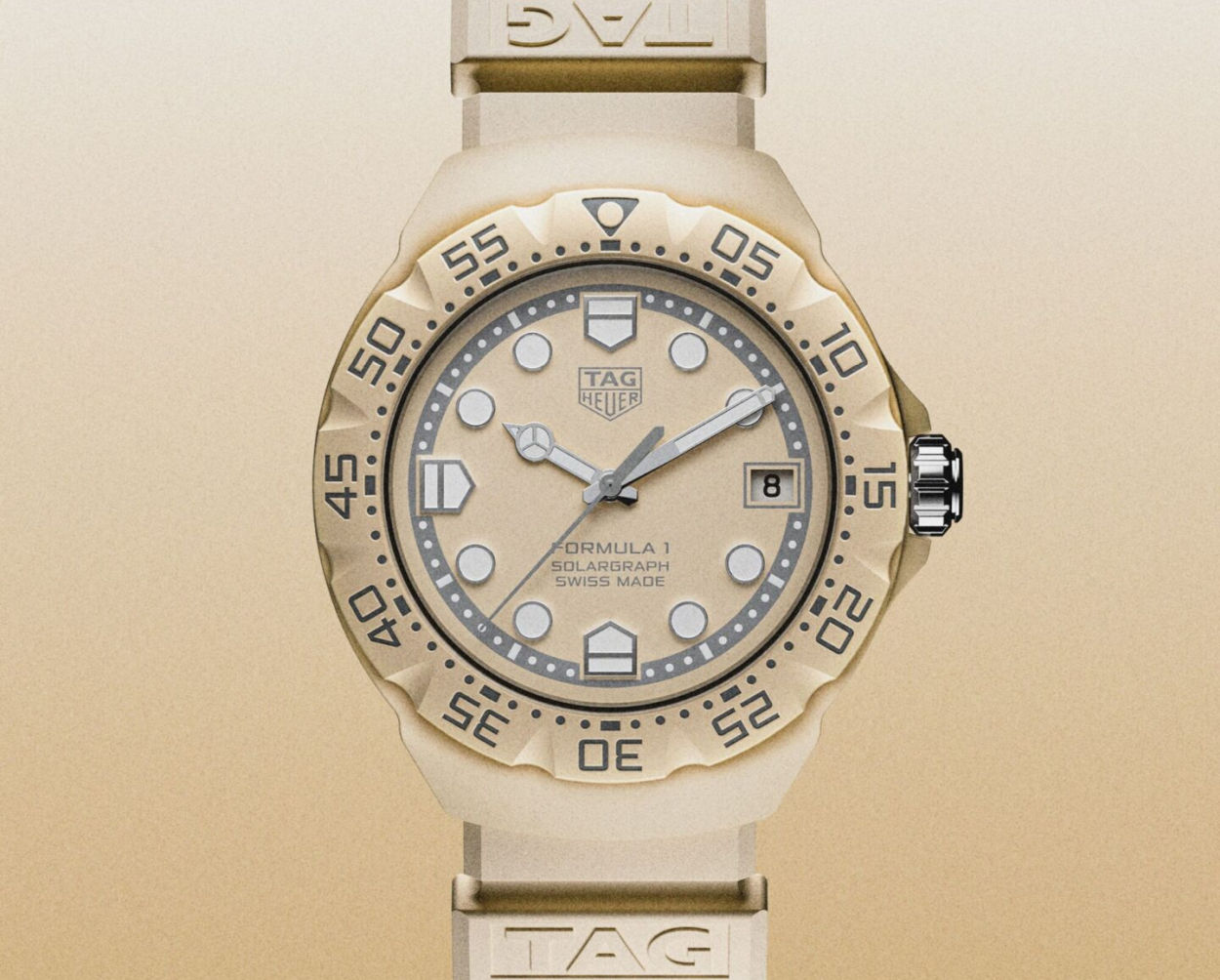 TAG Heuer Formula 1 38mm Solargraph : et pourquoi pas de tons pastels ?