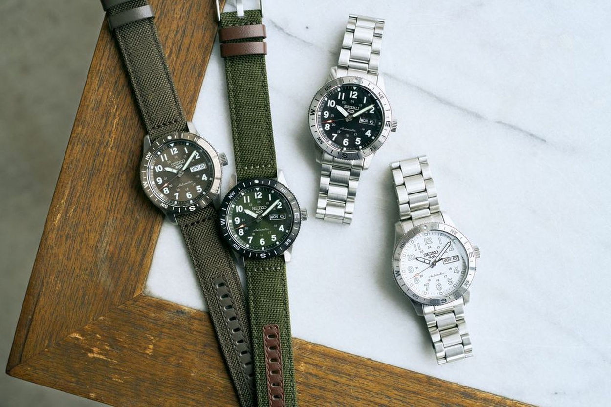 Seiko 5 Sports Field : quatre nouvelles montres pour garder le cap
