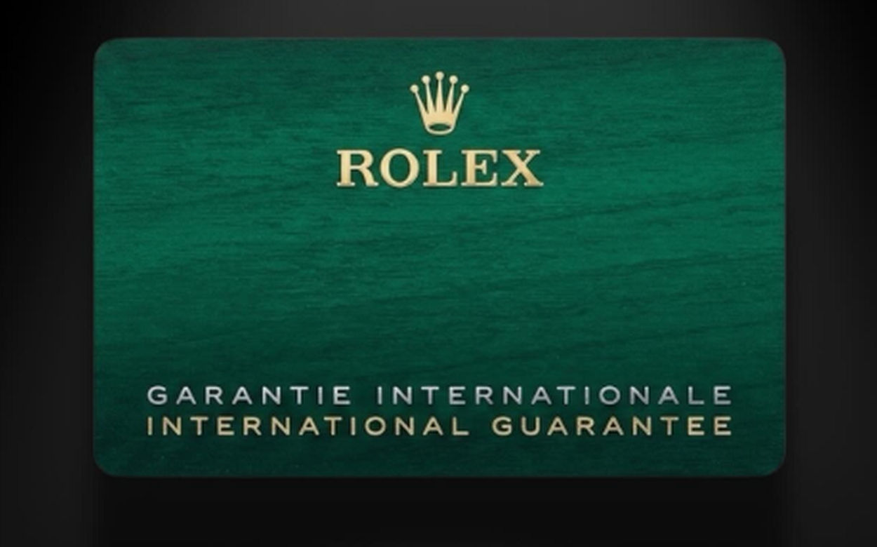 Rolex : quand ses cartes de garantie changent de style et compliquent la vie des contrefacteurs...