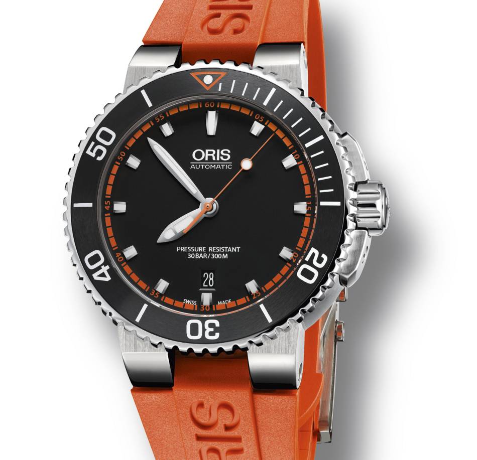 Oris Aquis : une plongeuse aux couleurs de la plongée