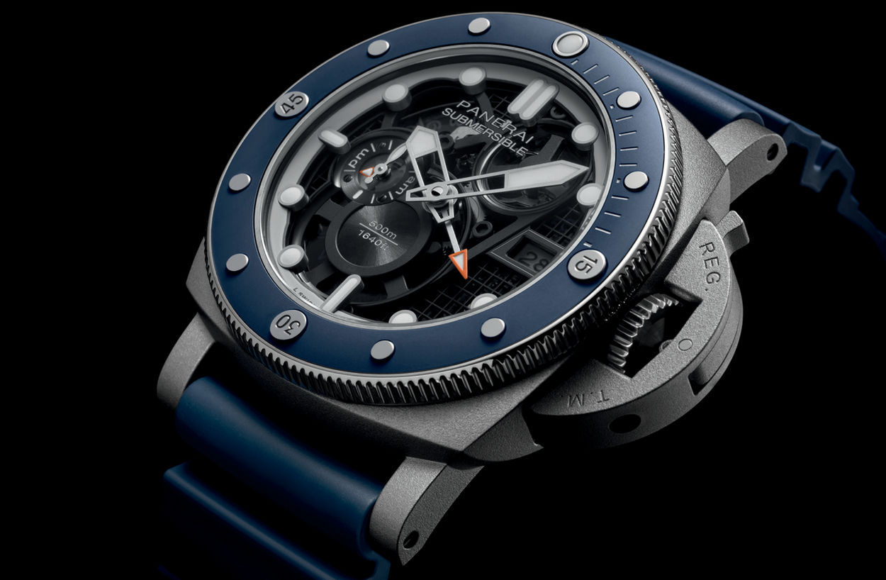 Panerai Submersible GMT : une plongeuse voyageuse squelettée à utiliser en conditons réelles