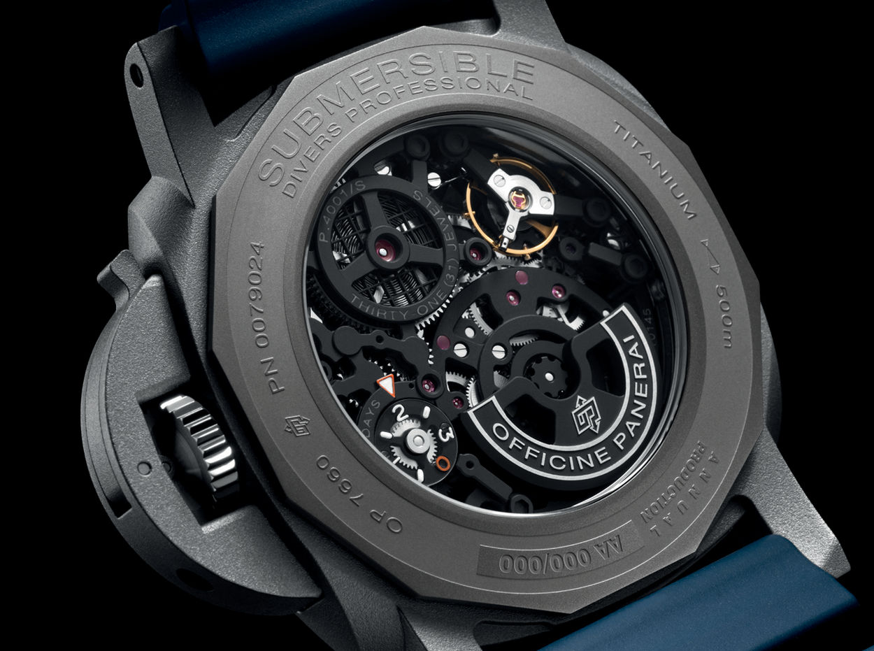 Panerai Submersible GMT : une plongeuse voyageuse squelettée à utiliser en conditons réelles