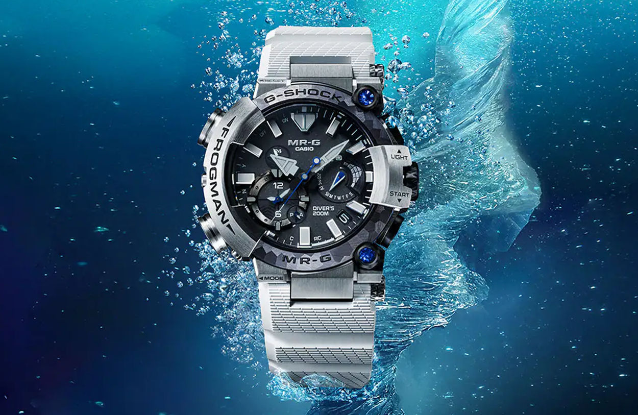 G-SHOCK : une Frogman "Brinicle" d'exception pour les 30 ans de la ligne MRG
