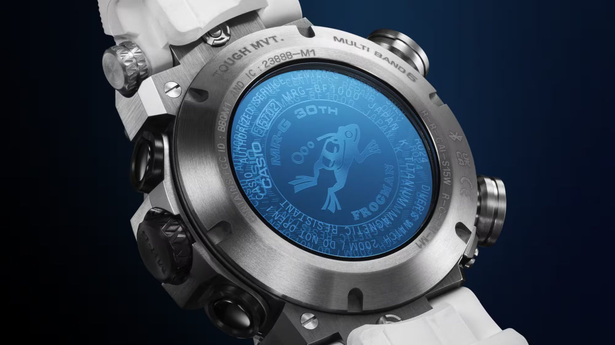 G-SHOCK : une Frogman "Brinicle" d'exception pour les 30 ans de la ligne MRG