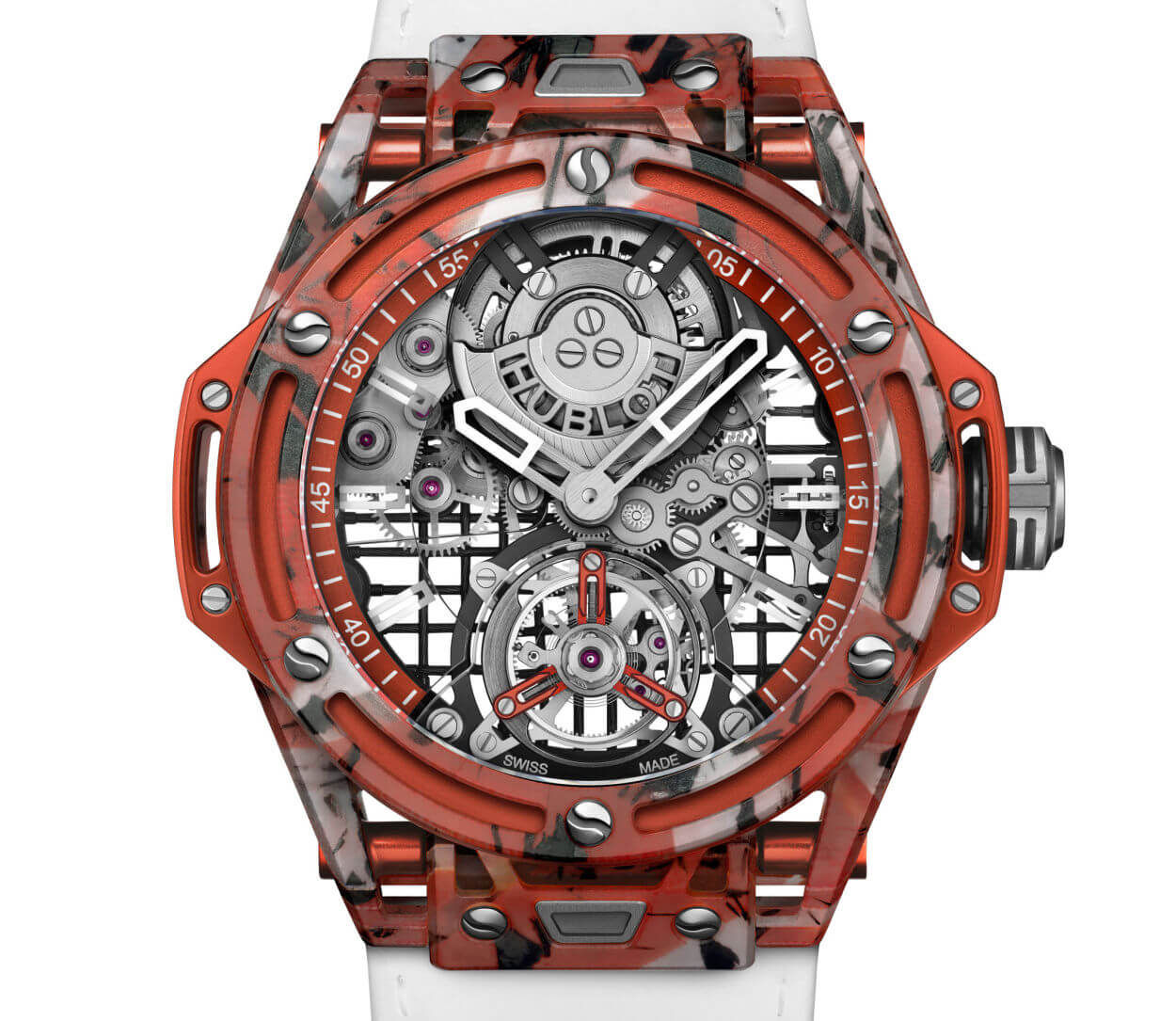 Big Bang Tourbillon Novak Djokovic "Goat edition" : un trio pour chaque surface
