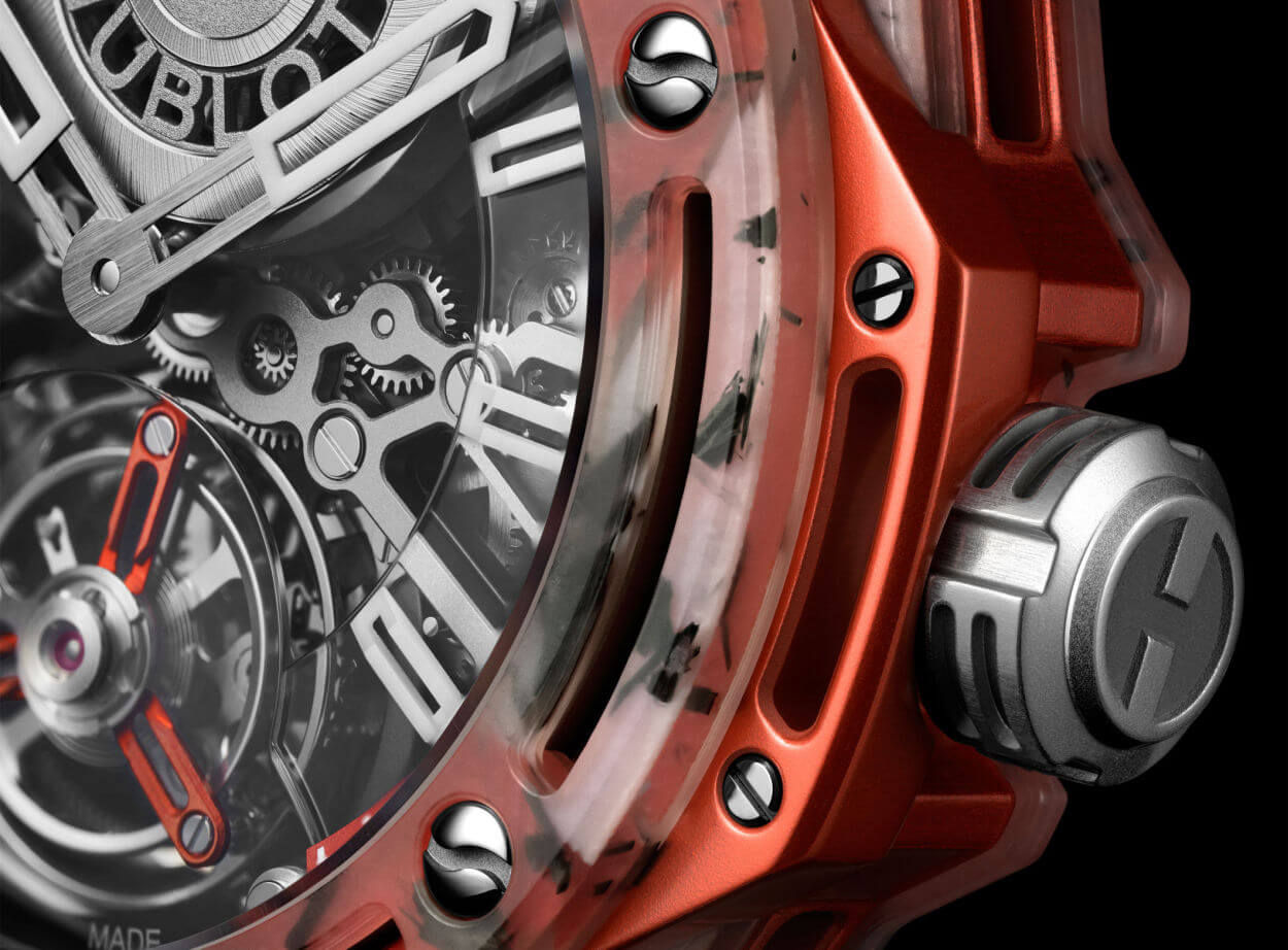 Big Bang Tourbillon Novak Djokovic "Goat edition" : un trio pour chaque surface